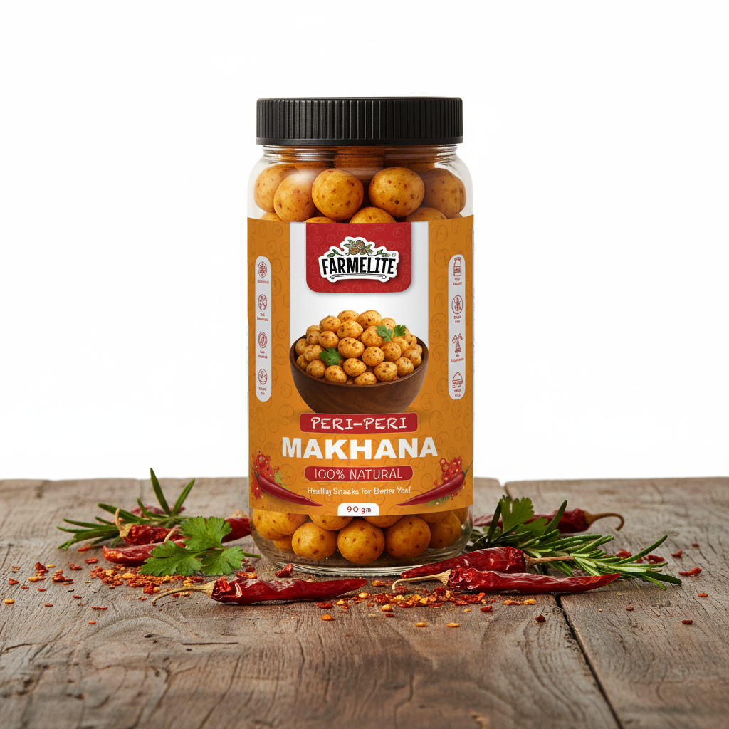 Peri-Peri Makhana - Rustic Table