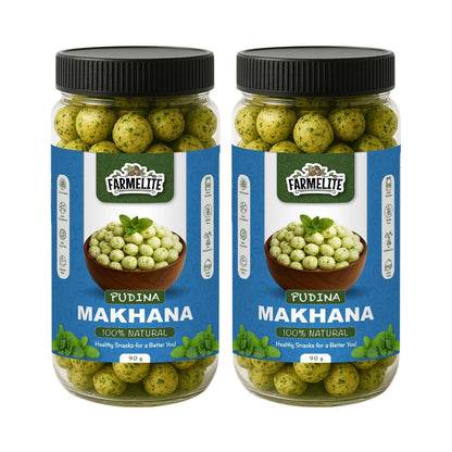 PUDINA ROASTED MAKHANA (PACK OF 2) (180g)