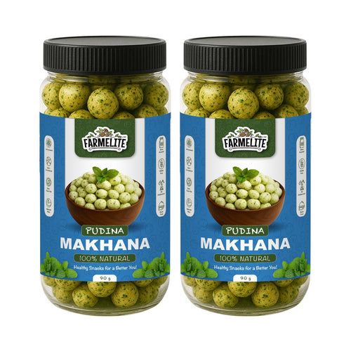PUDINA ROASTED MAKHANA (PACK OF 2)