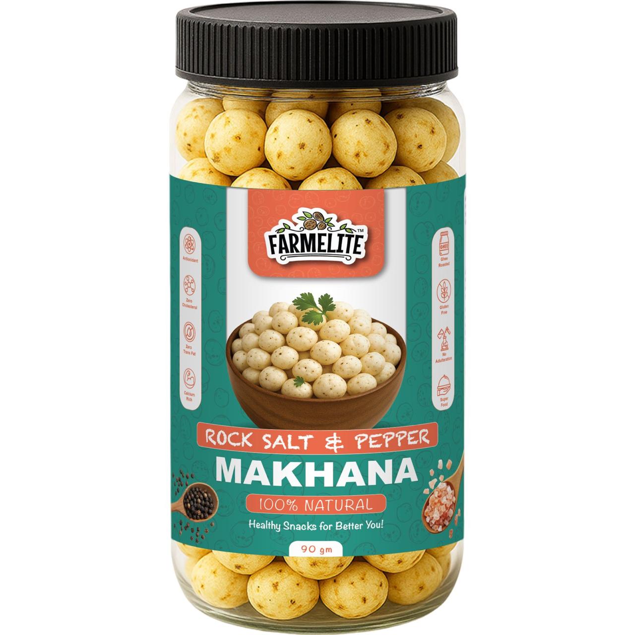 ROCK SALT & PEPPER ROASTED MAKHANA