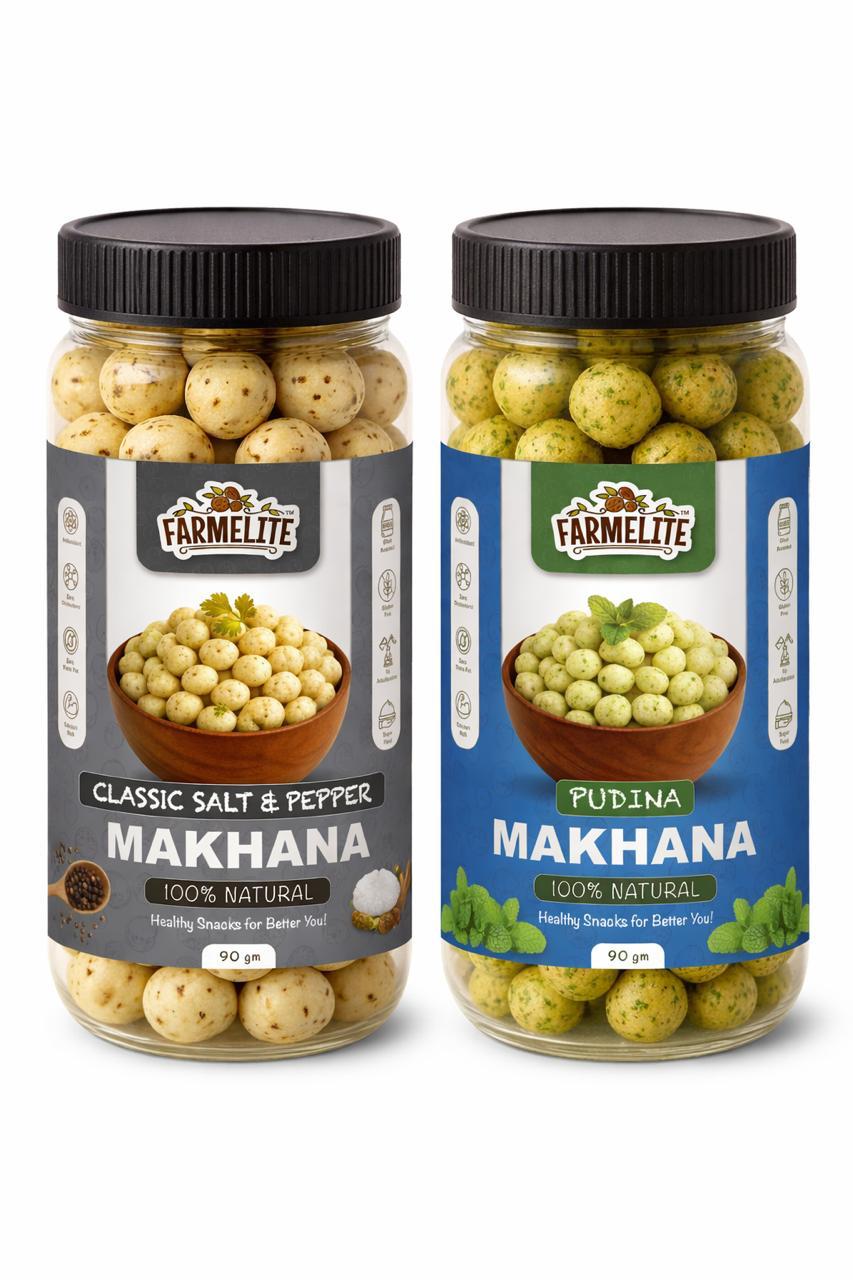 ROCK SALT & PUDINA ROASTED MAKHANA COMBO