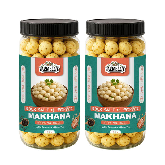 ROCK SALT & PEPPER ROASTED MAKHANA (PACK OF 2)