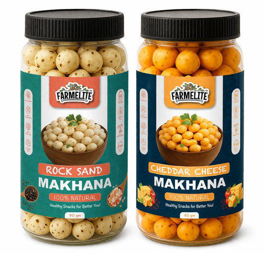 ROCK SALT & CHEERDAR CHEESE ROASTED MAKHANA COMBO