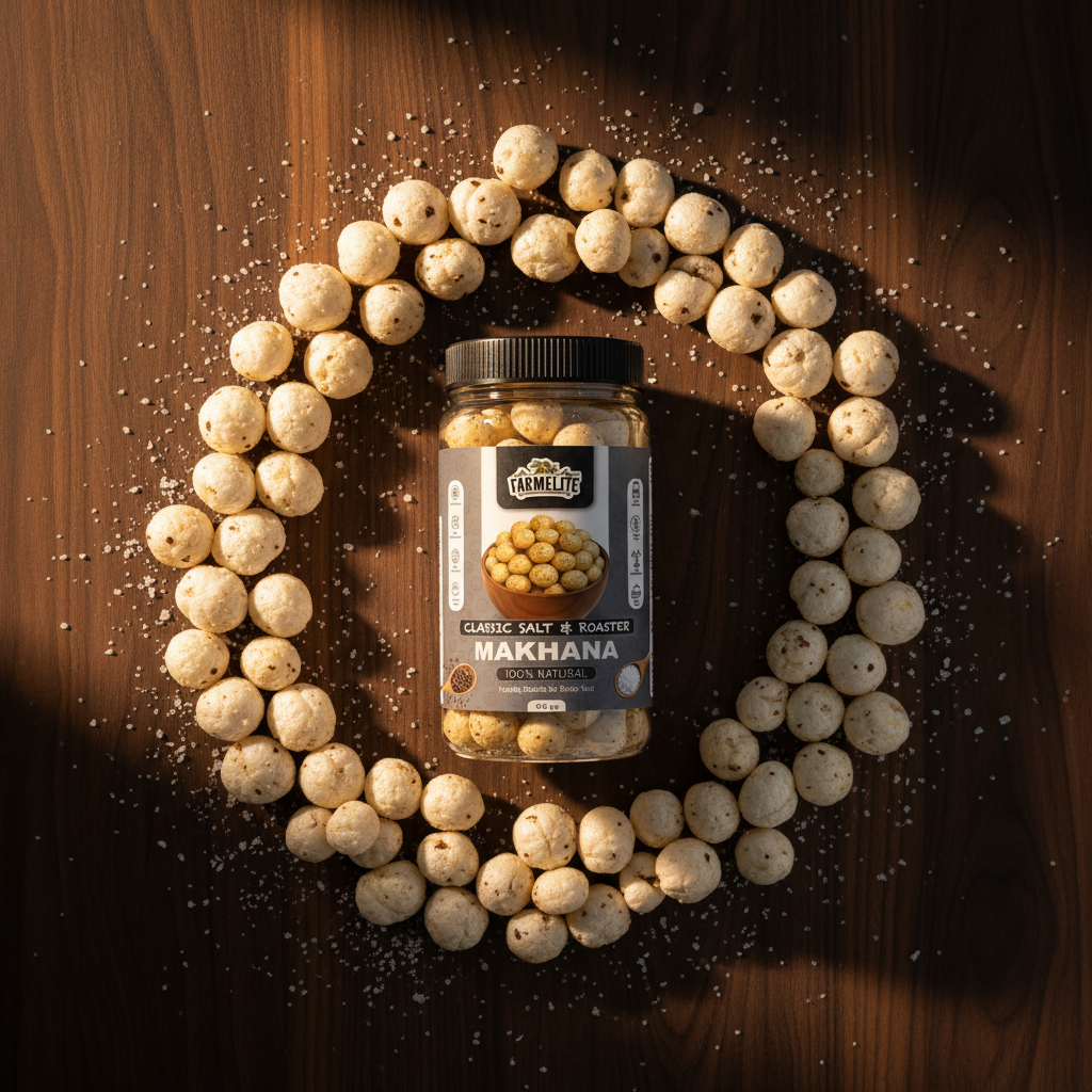 Classic Salt Makhana - Golden Spiral