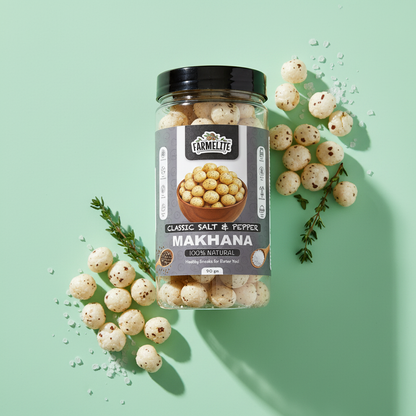 Classic Salt Makhana - Mint Flat Lay