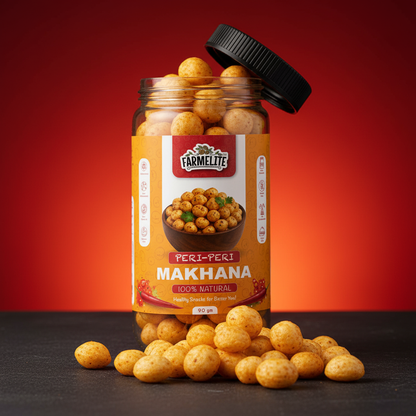 Farmelite Peri-Peri Makhana - Lifestyle Shot