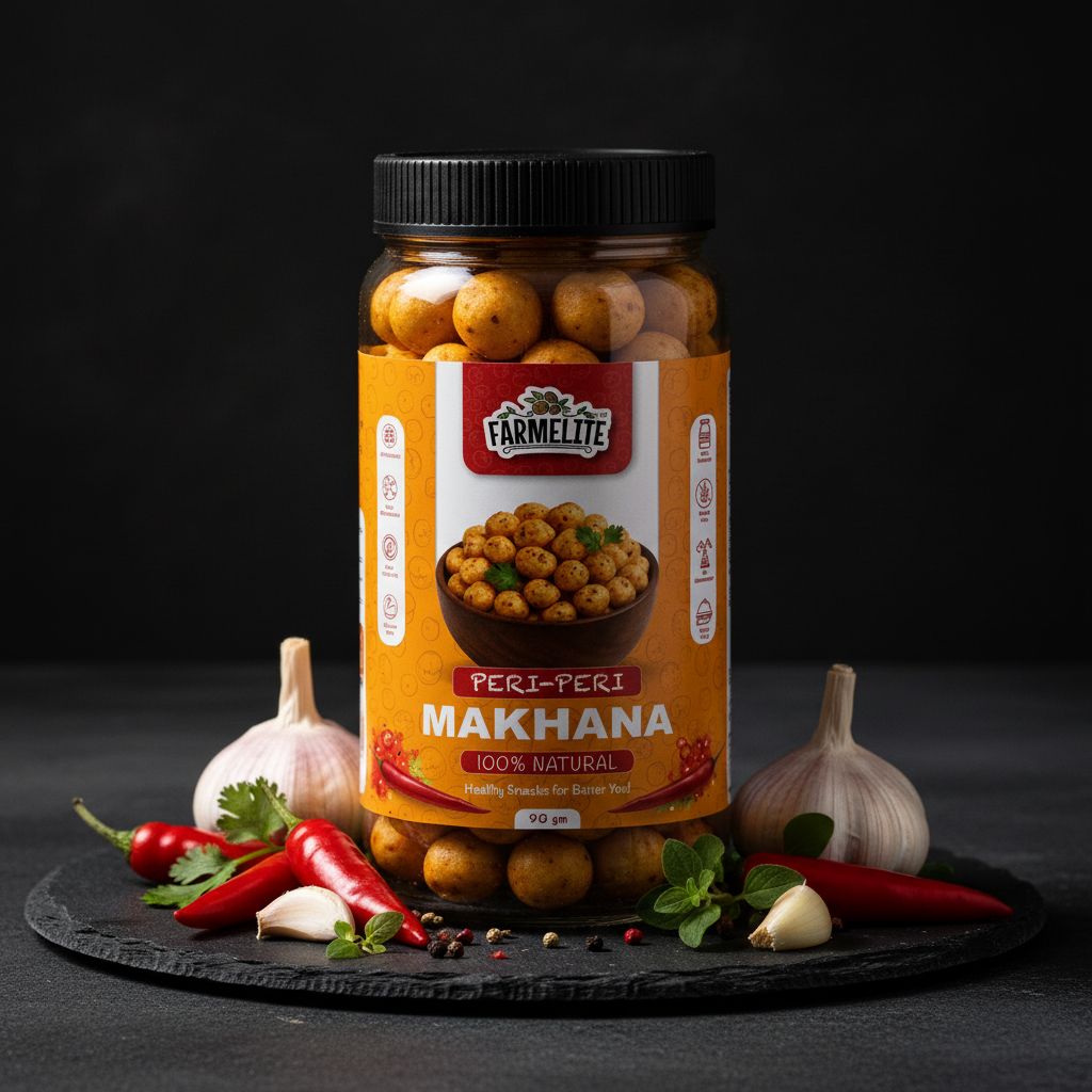 Peri-Peri Makhana - Dark Slate