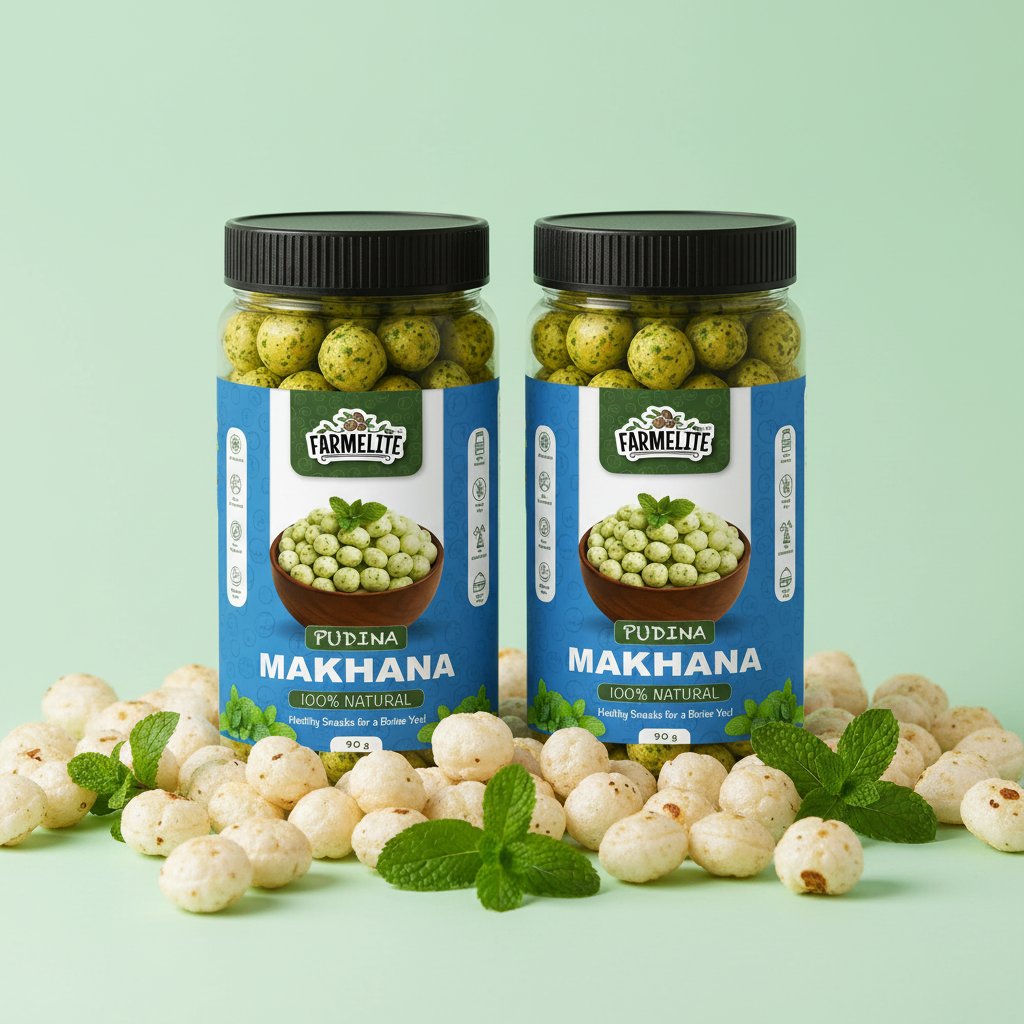 Pudina Pack of 2 - Mint Green