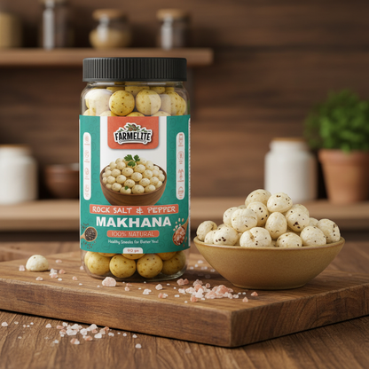 Rock Salt Makhana - Kitchen Setting