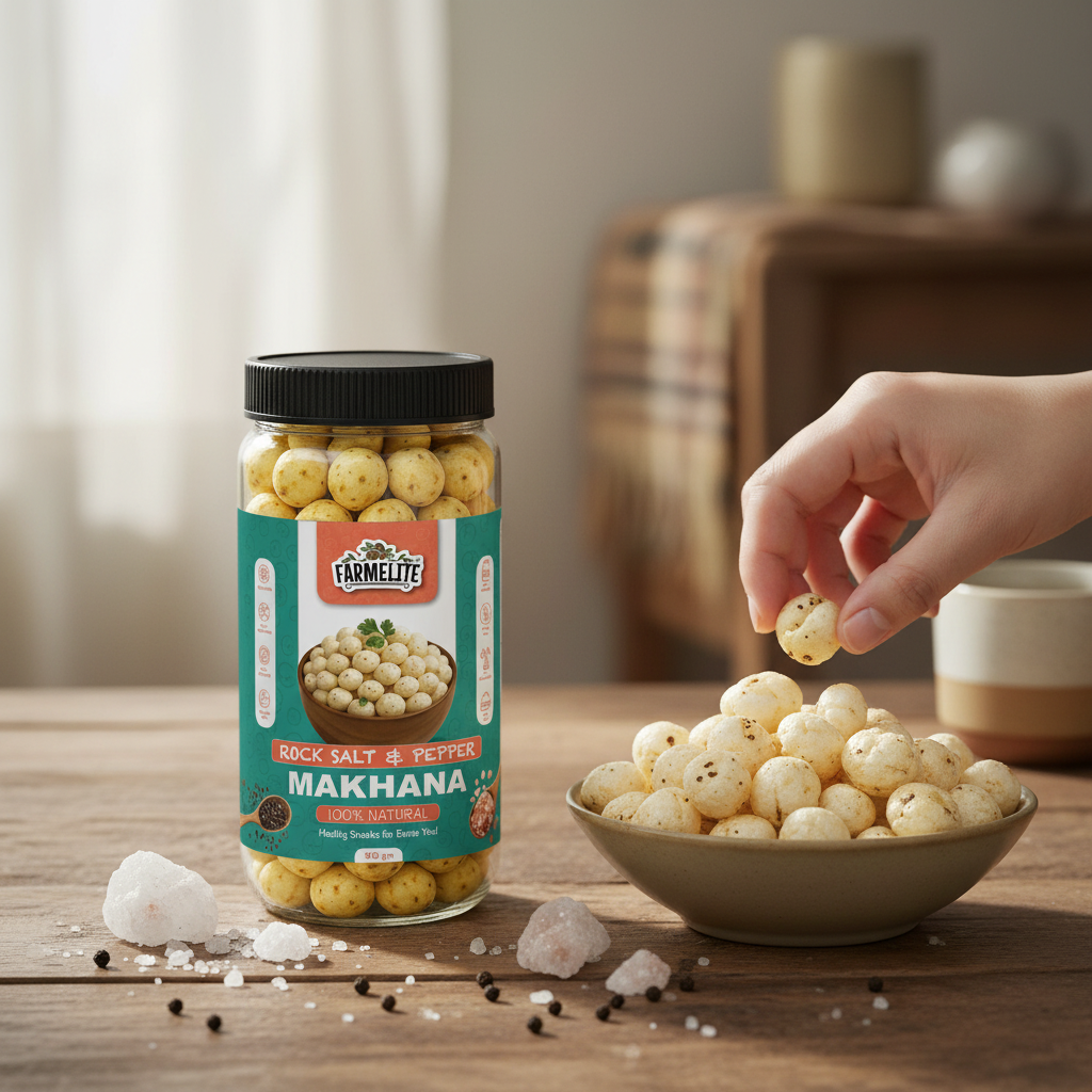 Rock Salt Makhana - Lifestyle Snacking